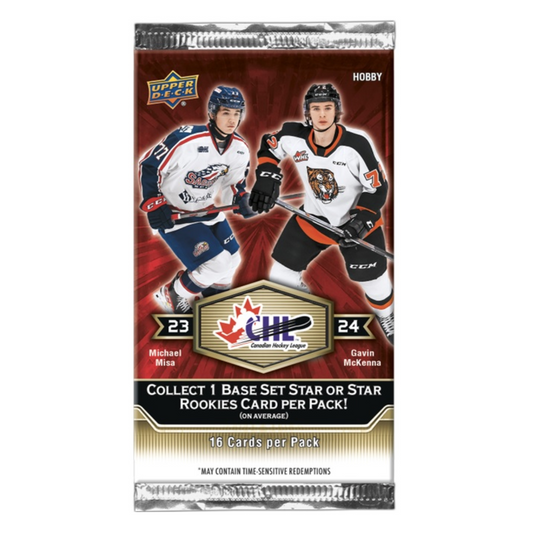 2023-24 Upper Deck CHL Hockey Hobby Pack