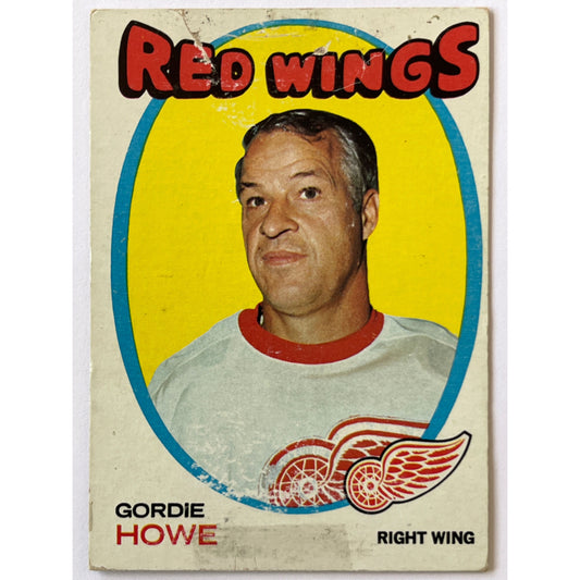 1971-72 Topps Gordie Howe #70