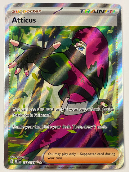 Atticus Holo Ultra Rare 133/131