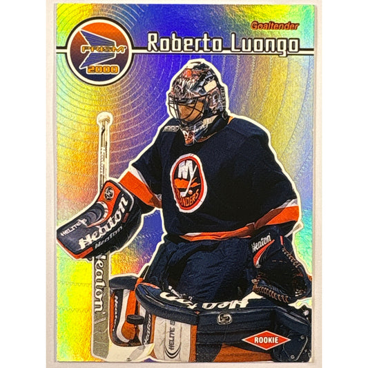 1999-2000 Prism Roberto Luongo RC | Local Legends Cards & Collectibles