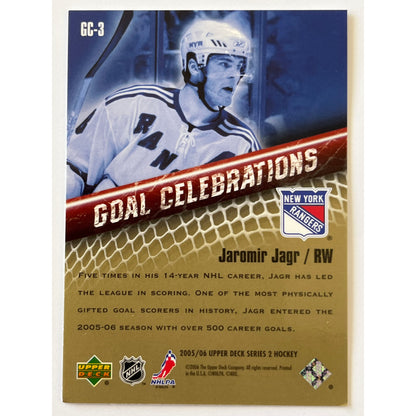 2005-06 Series 2 Jaromir Jagr Goal Celebrations