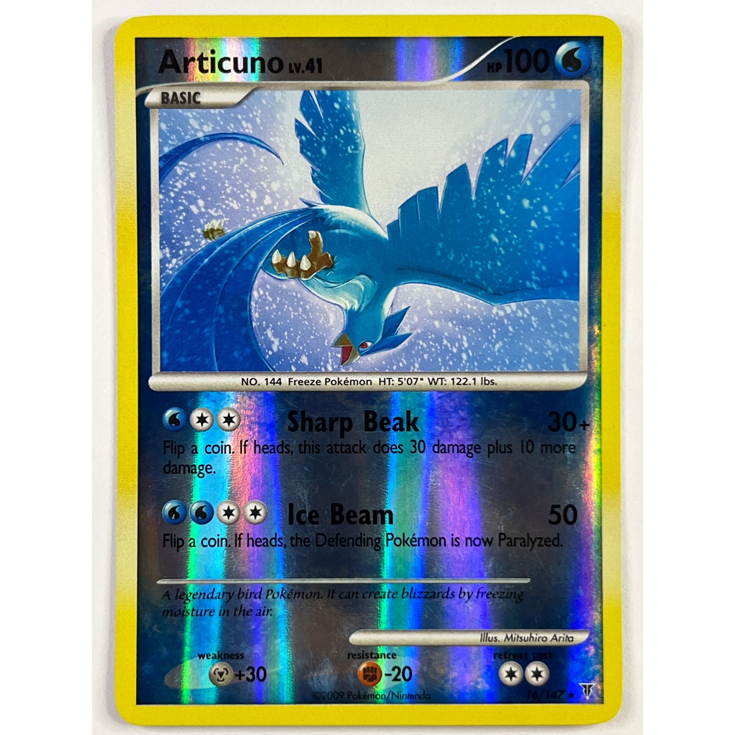 Articuno Lv. 41 Reverse Holo 16/147