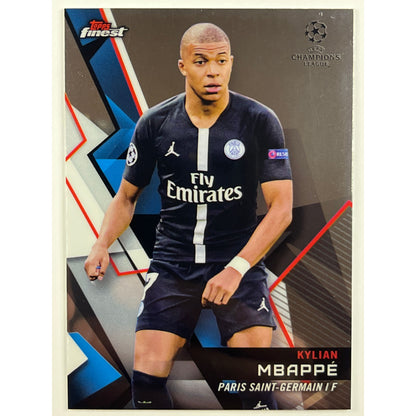 2018-19 Topps Finest Kylian Mbappe 2nd Year