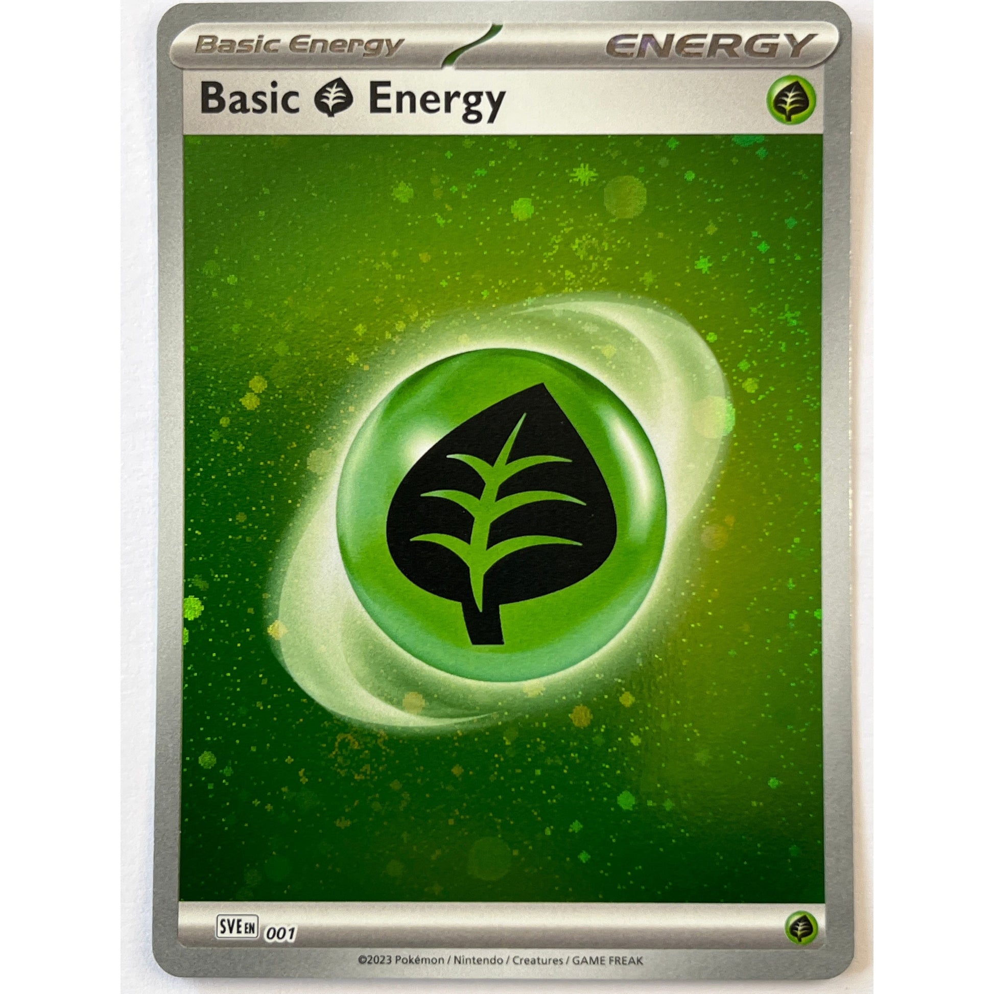 Grass Energy Cosmic Holo SVE 001 | Local Legends Cards & Collectibles