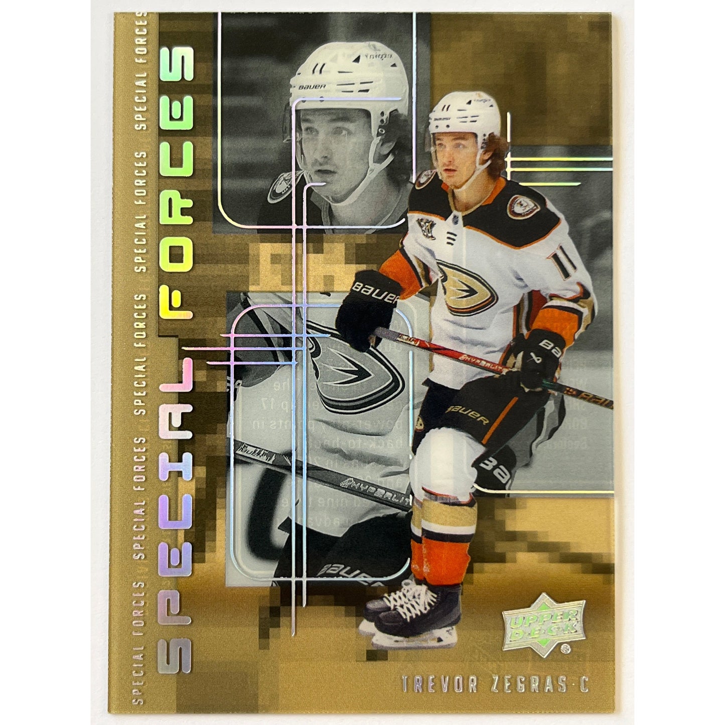 2023-24 Extended Series Trevor Zegras Special Forces Acetate