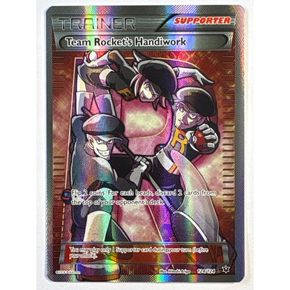 Team Rocket’s Handiwork Holo Ultra Rare 124/124 | Local Legends Cards & Collectibles