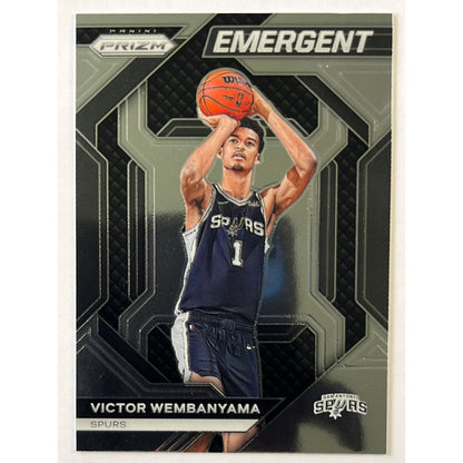 2023-24 Prizm Victor Wembanyama Emergent RC