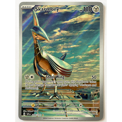 Skarmory Holo Illustration Rare 209/191