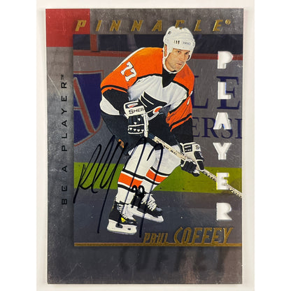 1998-99 Be A Player Paul Coffey Player Die Cut Auto