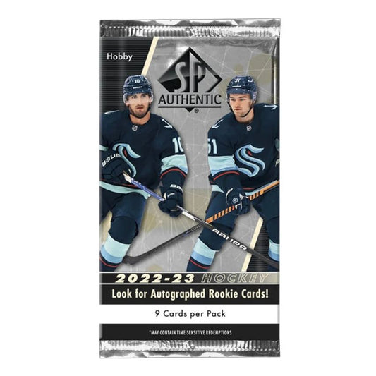 2022-23 Upper Deck SP Authentic NHL Hockey Hobby Pack | Local Legends Cards & Collectibles