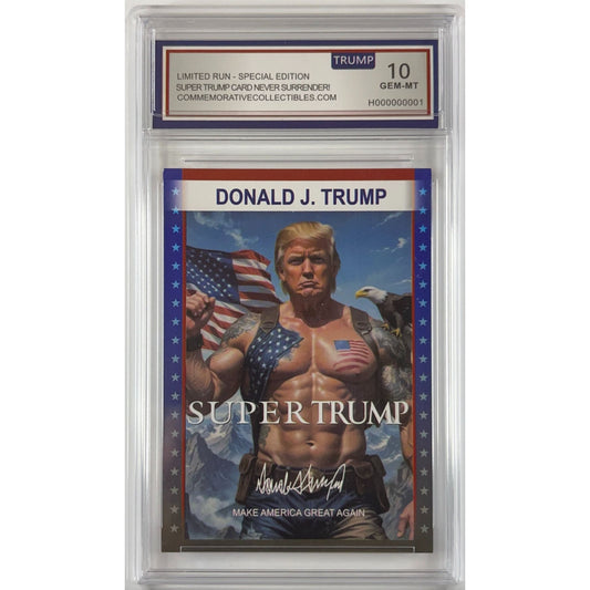 Donald Trump “Super Trump” Limited Run TRUMP 10