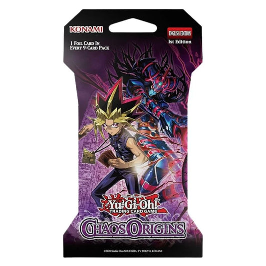 Yu-Gi-Oh! Konami Chaos Origins Sleeved Booster Pack | Local Legends Cards & Collectibles