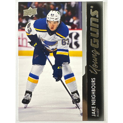 2021-22 Upper Deck Series 2 Jake Neighbours Young Guns | Local Legends Cards & Collectibles