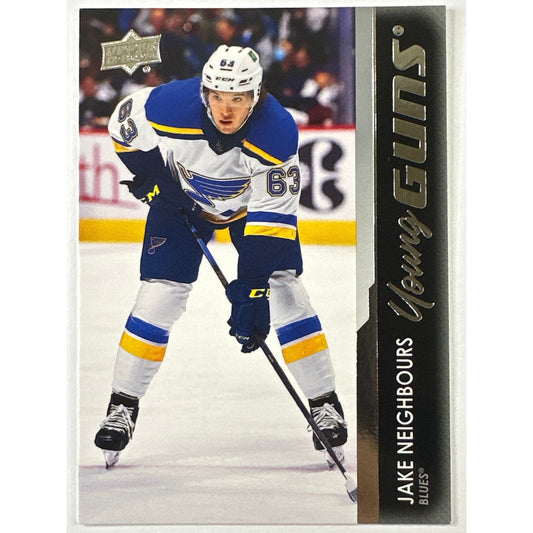 2021-22 Upper Deck Series 2 Jake Neighbours Young Guns | Local Legends Cards & Collectibles