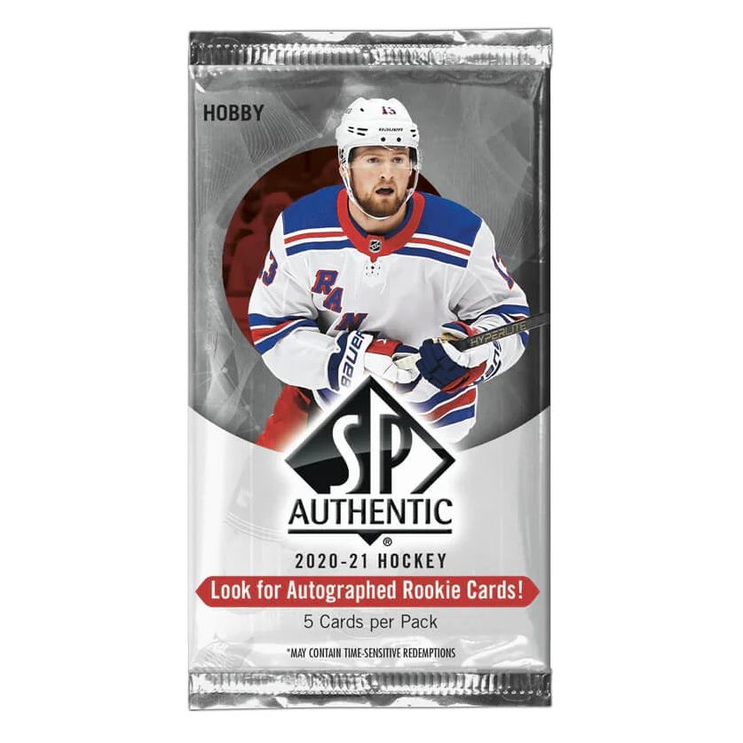 2020-21 Upper Deck SP Authentic NHL Hockey Hobby Pack | Local Legends Cards & Collectibles