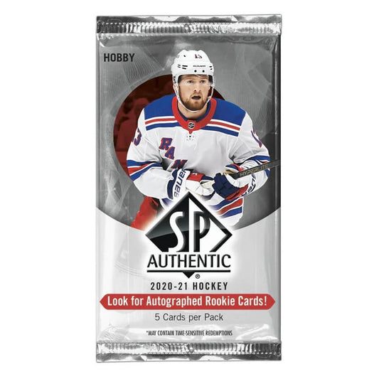 2020-21 Upper Deck SP Authentic NHL Hockey Hobby Pack | Local Legends Cards & Collectibles