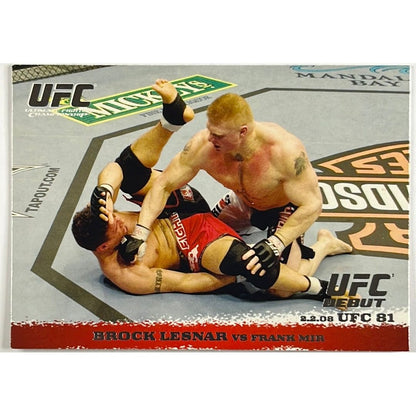 2009 Topps 1st Round Brock Lesnar RC