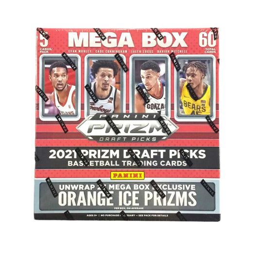 2021 Panini Prizm NBA Basketball Draft Picks Mega Box