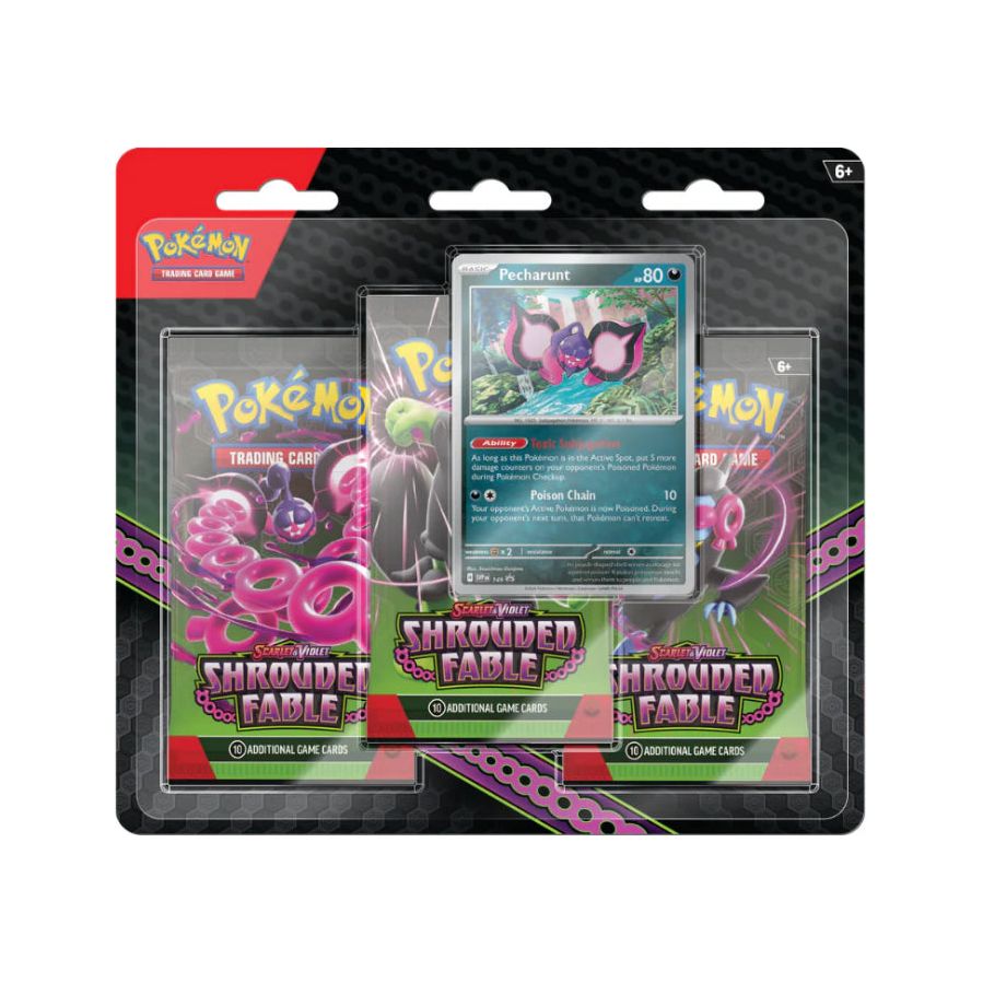 Pokémon Shrouded Fable Pecharunt Blister Pack