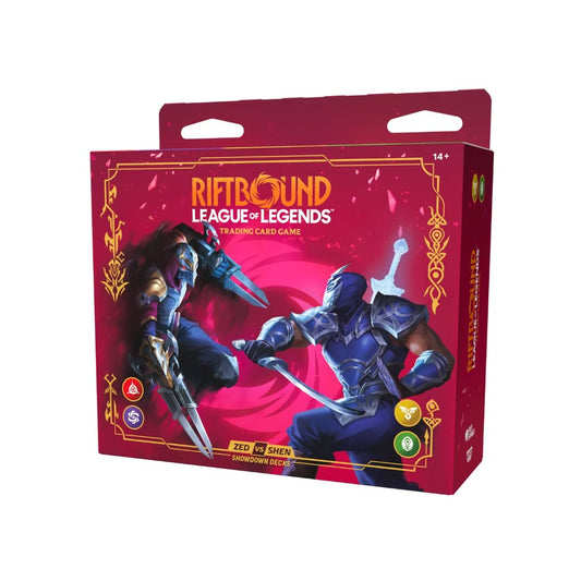 Riftbound League of Legends Vendetta Zed VS. Shen Showdown Deck | Local Legends Cards & Collectibles