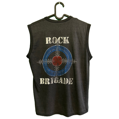 Official Def Leppard 1983 Rock Brigade Tour Concert Muscle Shirt LG | Local Legends Cards & Collectibles