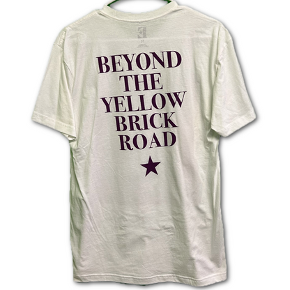Official Elton John 2019 Farewell Tour ‘Future Lies.. Beyond the Yellow Brick Road’ Shirt LG | Local Legends Cards & Collectibles