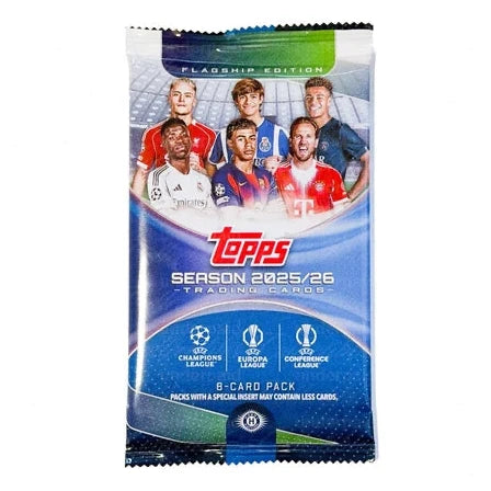 2025-26 Topps UEFA Flagship Edition Soccer Retail Pack