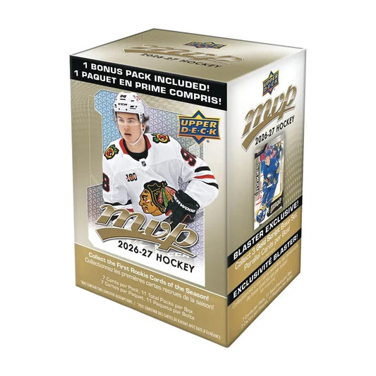 2026-27 Upper Deck MVP NHL Hockey Blaster Box