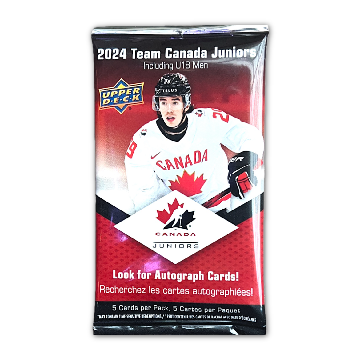 2024 Upper Deck Team Canada Juniors Hockey Retail Pack