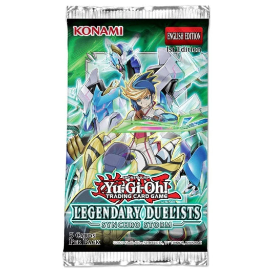 Yu-Gi-Oh! Legendary Duelists Synchro Storm Booster Pack | Local Legends Cards & Collectibles