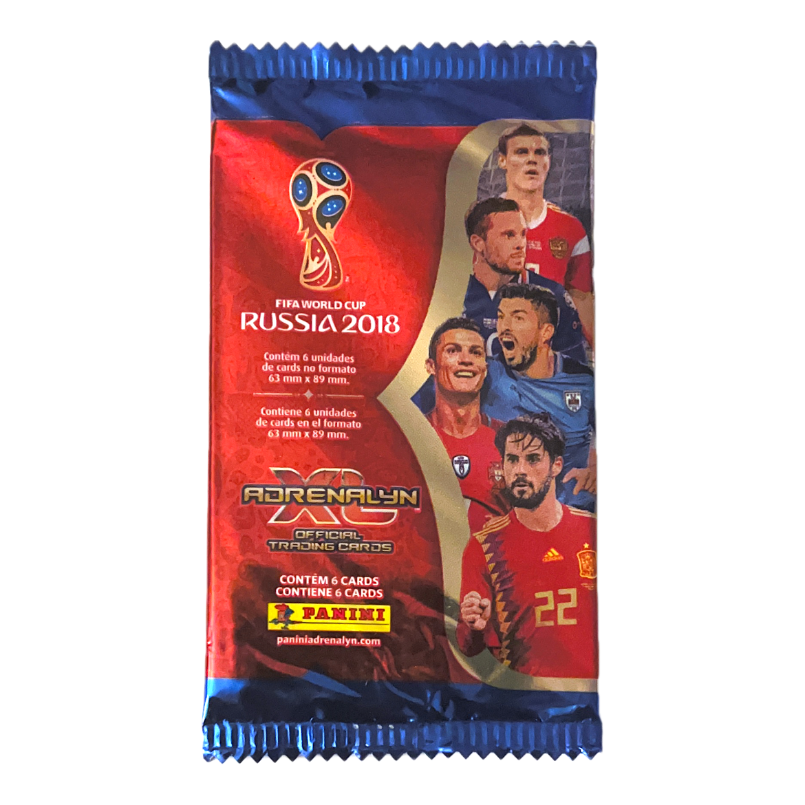 2018 Panini Adrenalyn XL FIFA World Cup Russia Soccer Retail Pack