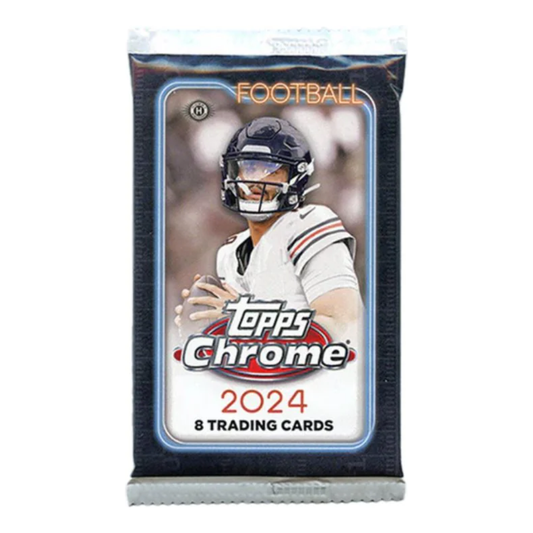 2024 Topps Chrome Football Hobby Pack | Local Legends Cards & Collectibles