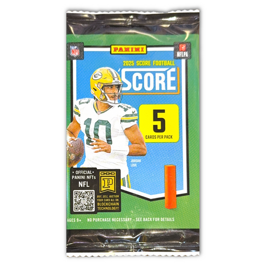 2025 Panini Score NFL Football 5/Card Retail Pack | Local Legends Cards & Collectibles