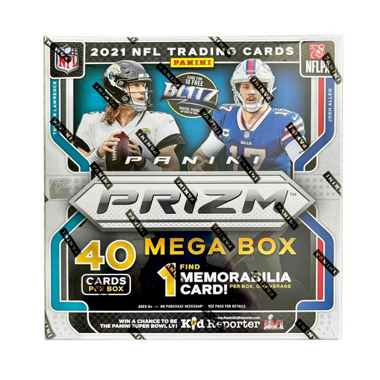 2021 Panini Prizm NFL Football Mega Box