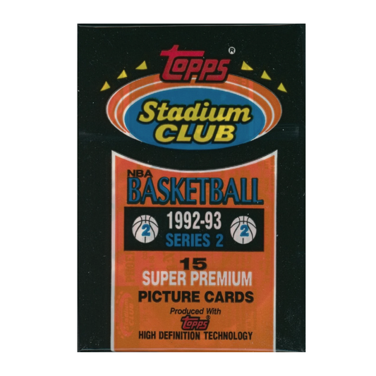 1992-93 Topps Stadium Club Series 2 NBA Basketball Pack | Local Legends Cards & Collectibles