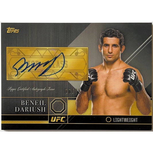 2016 Topps Top of Class Beneil Dariush Auto 06/25