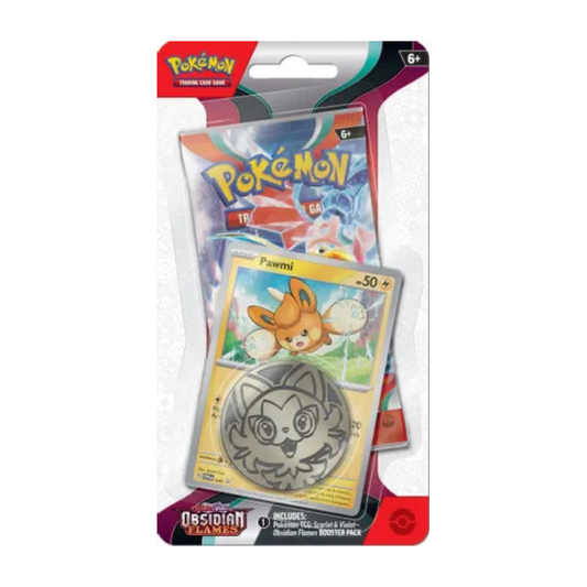 Pokémon Obsidian Flames Pawmi Checklane Blister Pack