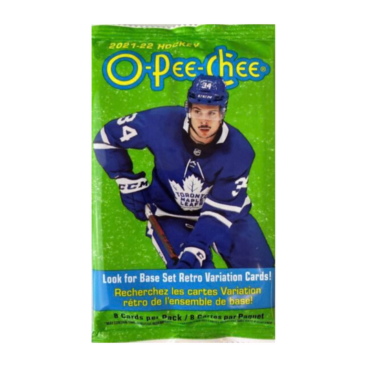 2021-22 Upper Deck O-Pee-Chee NHL Hockey Retail Pack