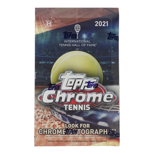 2021 Topps Chrome Tennis Hobby Box