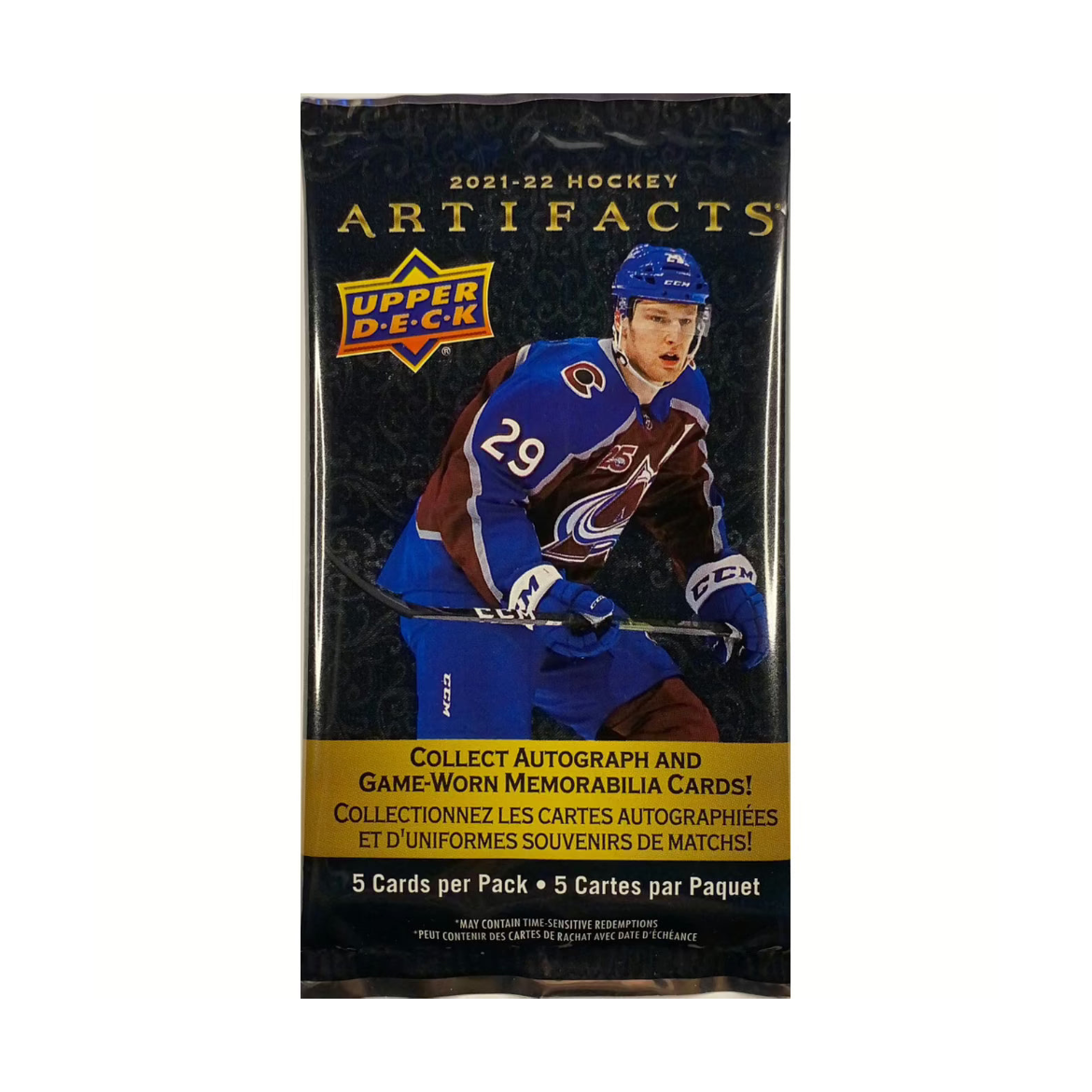 2021-22 Upper Deck Artifacts NHL Hockey Retail Pack