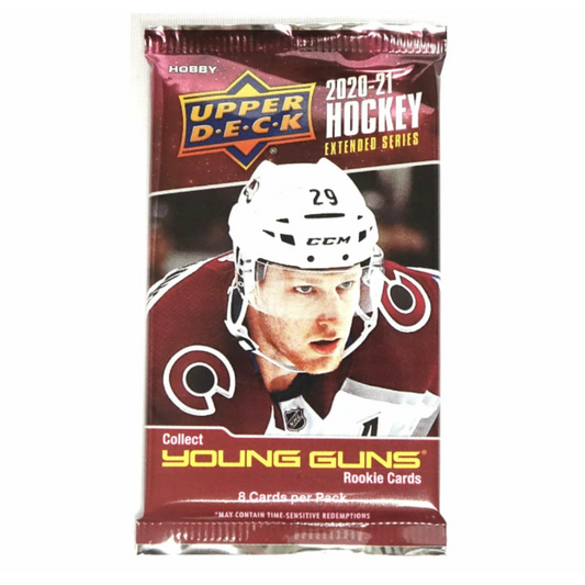 2020-21 Upper Deck NHL Hockey Extended Series Hobby Pack