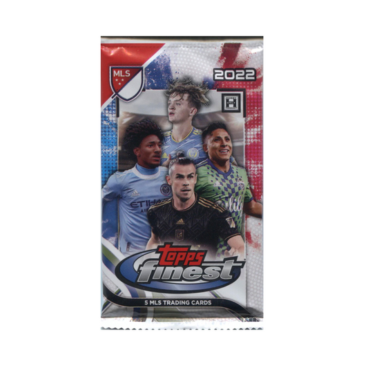 2022 Topps Finest MLS Soccer Hobby Pack