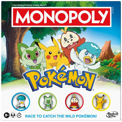 Monopoly Pokèmon Edition Board Game | Local Legends Cards & Collectibles