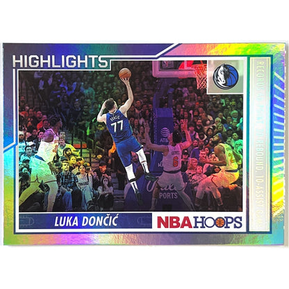 2023-24 Hoops Luka Doncic Highlights Holo