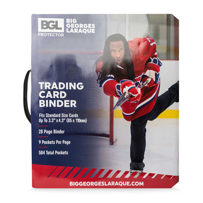 BGL Big Georges Laraque 9-Pocket Toploader Binder