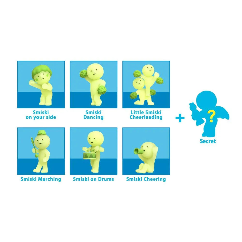Smiski Cheer Series Glow in the Dark Mystery Figure Blind Box | Local Legends Cards & Collectibles