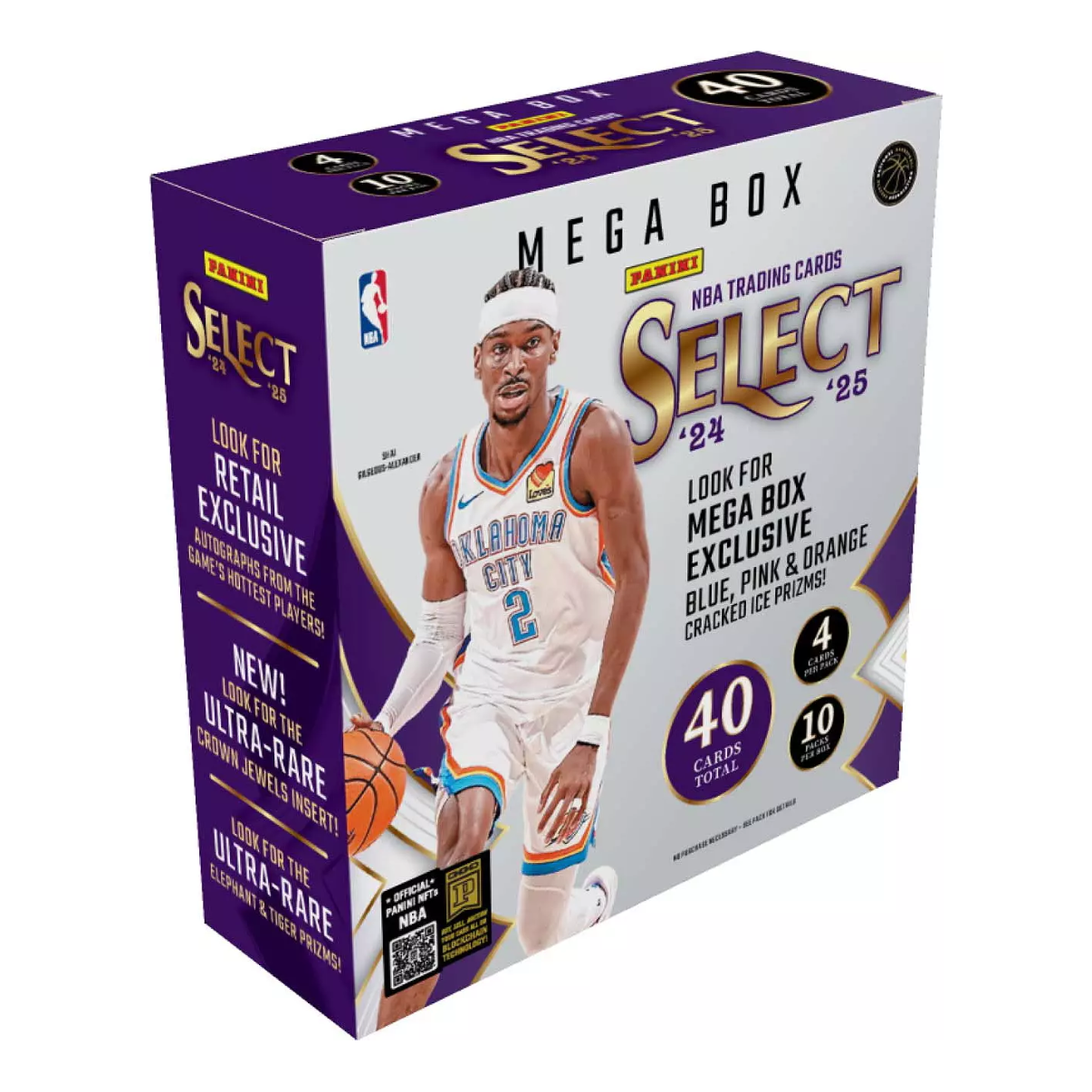 (Back) 2024-25 Panini Select NBA Basketball Mega Box | Local Legends Cards & Collectibles