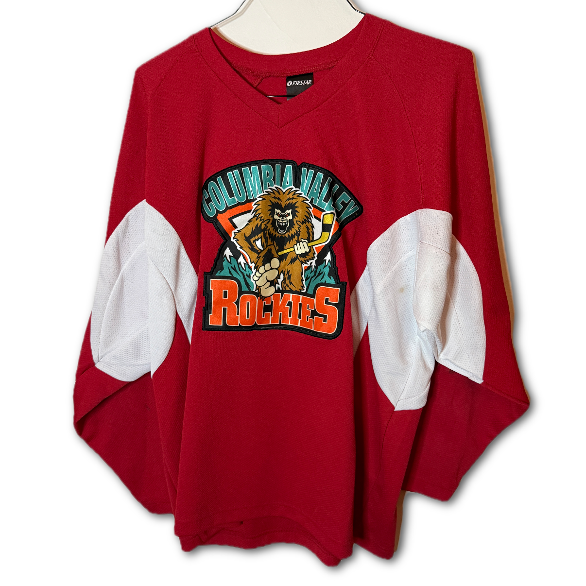 Firstar Columbia Valley Rockies Hockey Jersey Size XL | Local Legends Cards & Collectibles