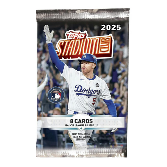 2025 Topps Stadium Club MLB Baseball Retail Pack | Local Legends Cards & Collectibles