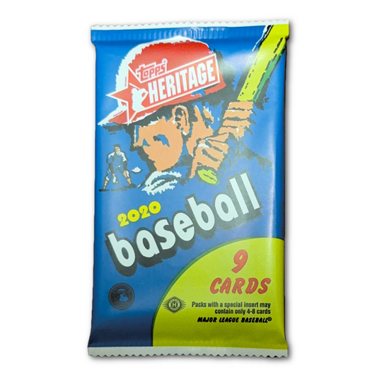 2020 Topps Heritage MLB Baseball Hobby Pack | Local Legends Cards & Collectibles